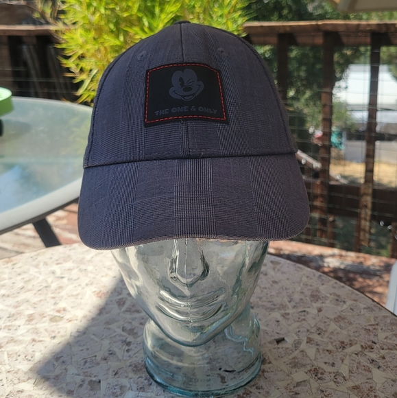 Disney Parks Unisex Adult ball cap gray color Mickey The One & Only - Picture 7 of 16